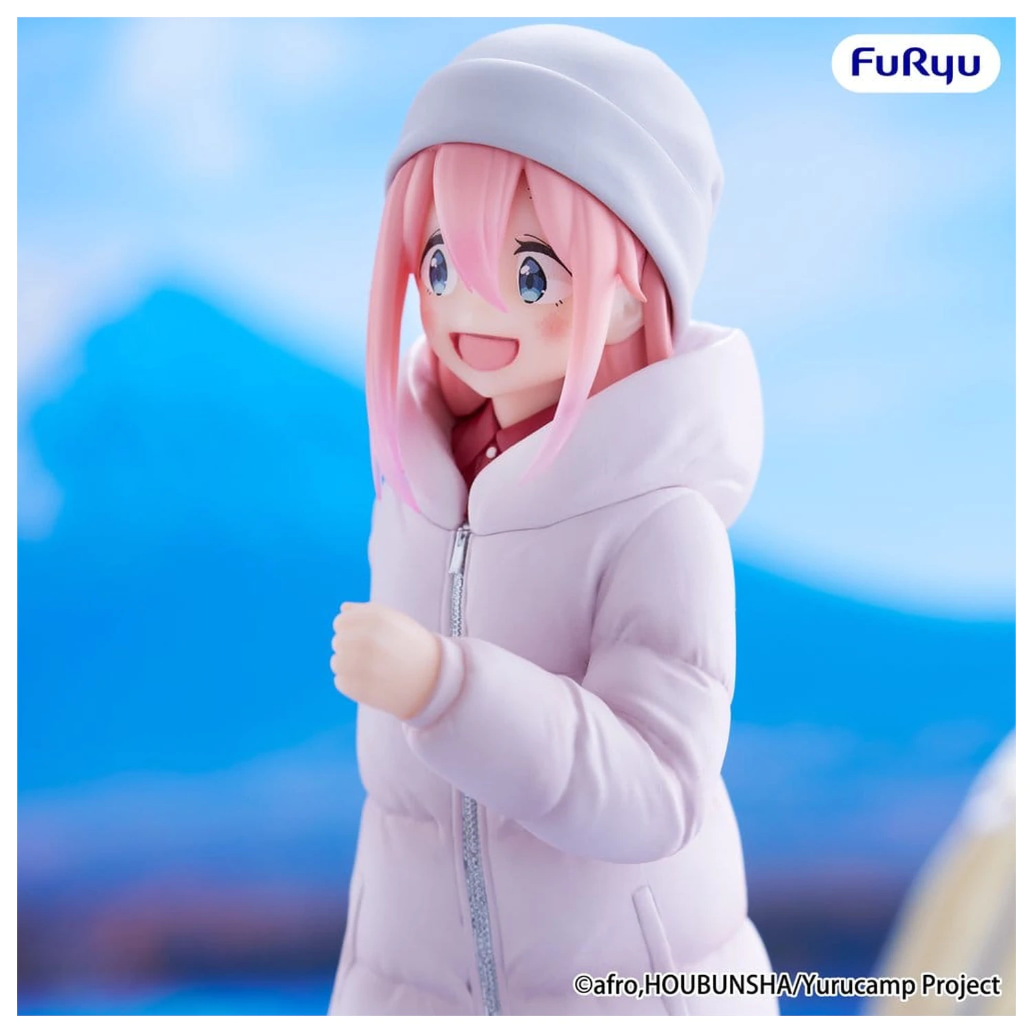 Laid-back Camp Season 3 Trio-Try-iT Nadeshiko Kagamihara PVC szobor figura 20 cm   termékfotó
