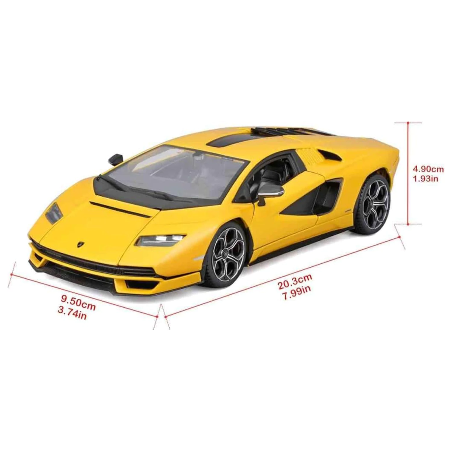 Lamborghini Countach modell készlet 1/24 termékfotó