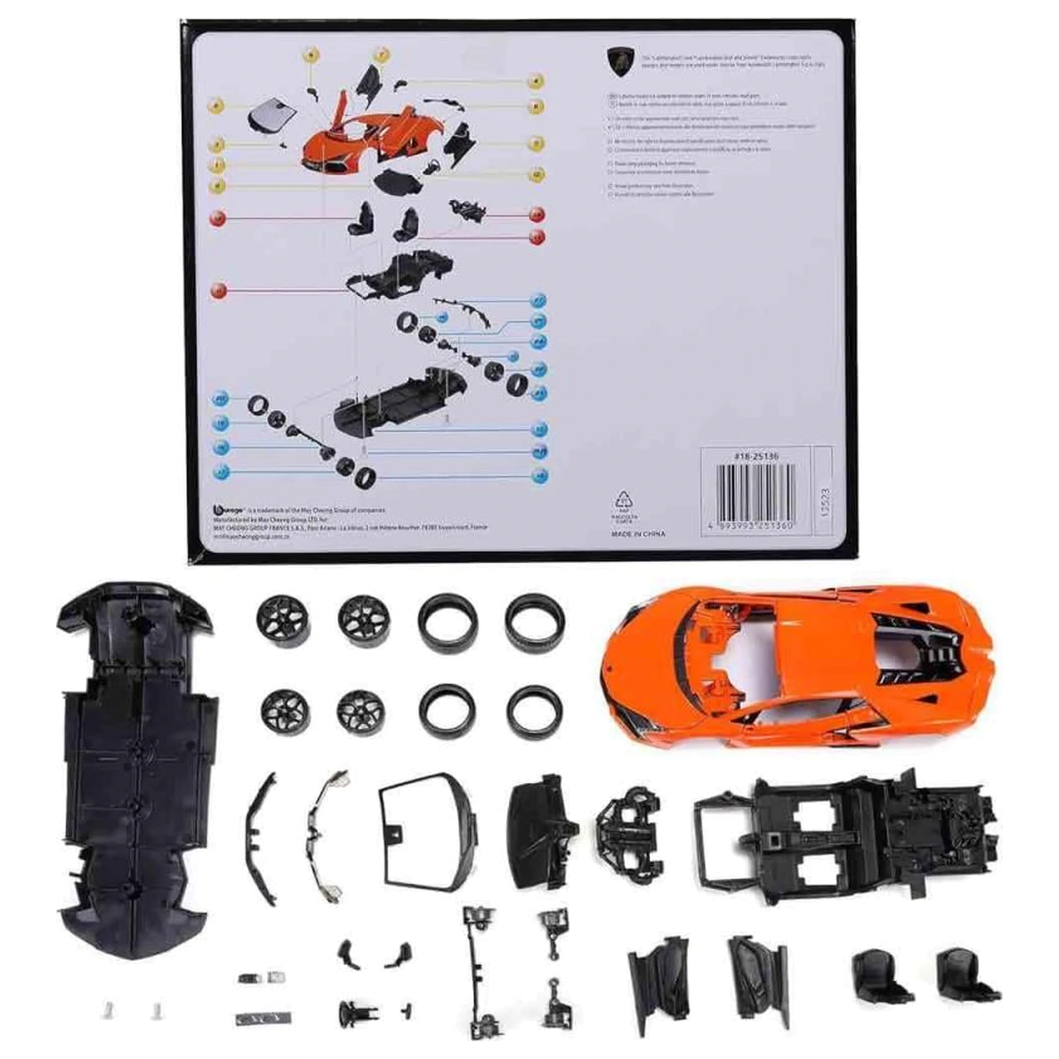 LAMBORGHINI Revuelto modell készlet 1/24 termékfotó