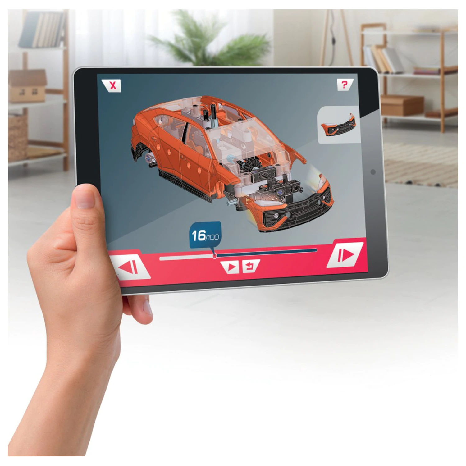 Lamborghini Urus Mechanics sportautó építőjáték készlet termékfotó