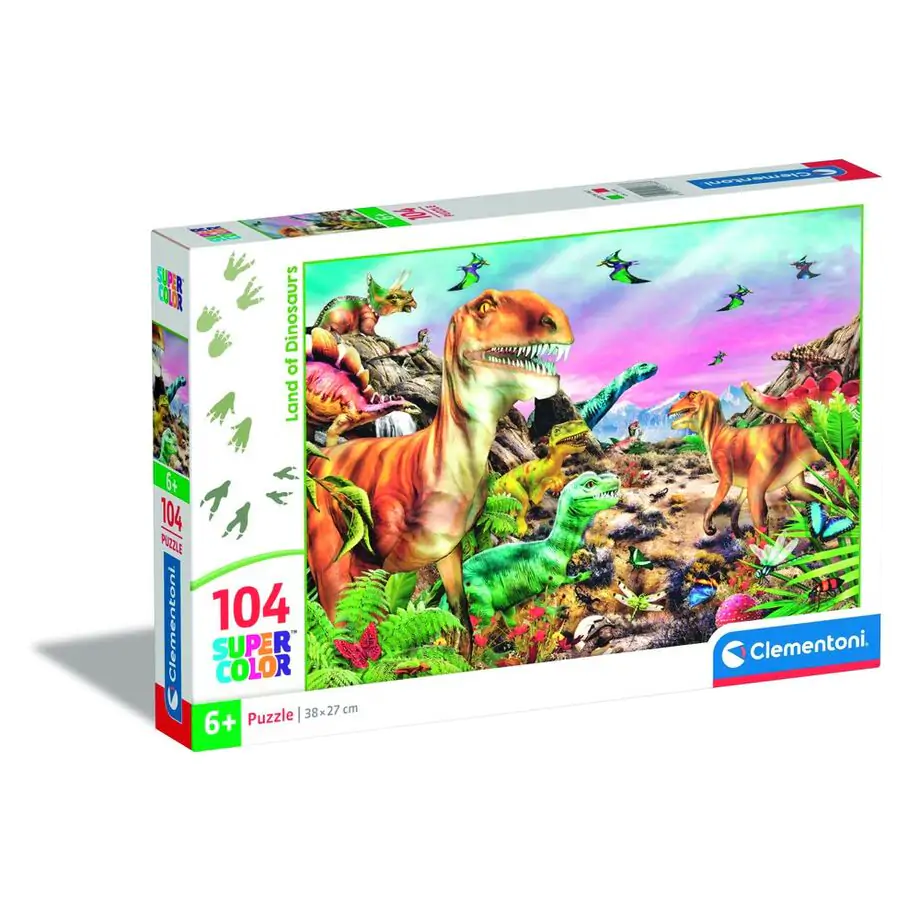 Land Of Dinosaurs puzzle 104db-os termékfotó