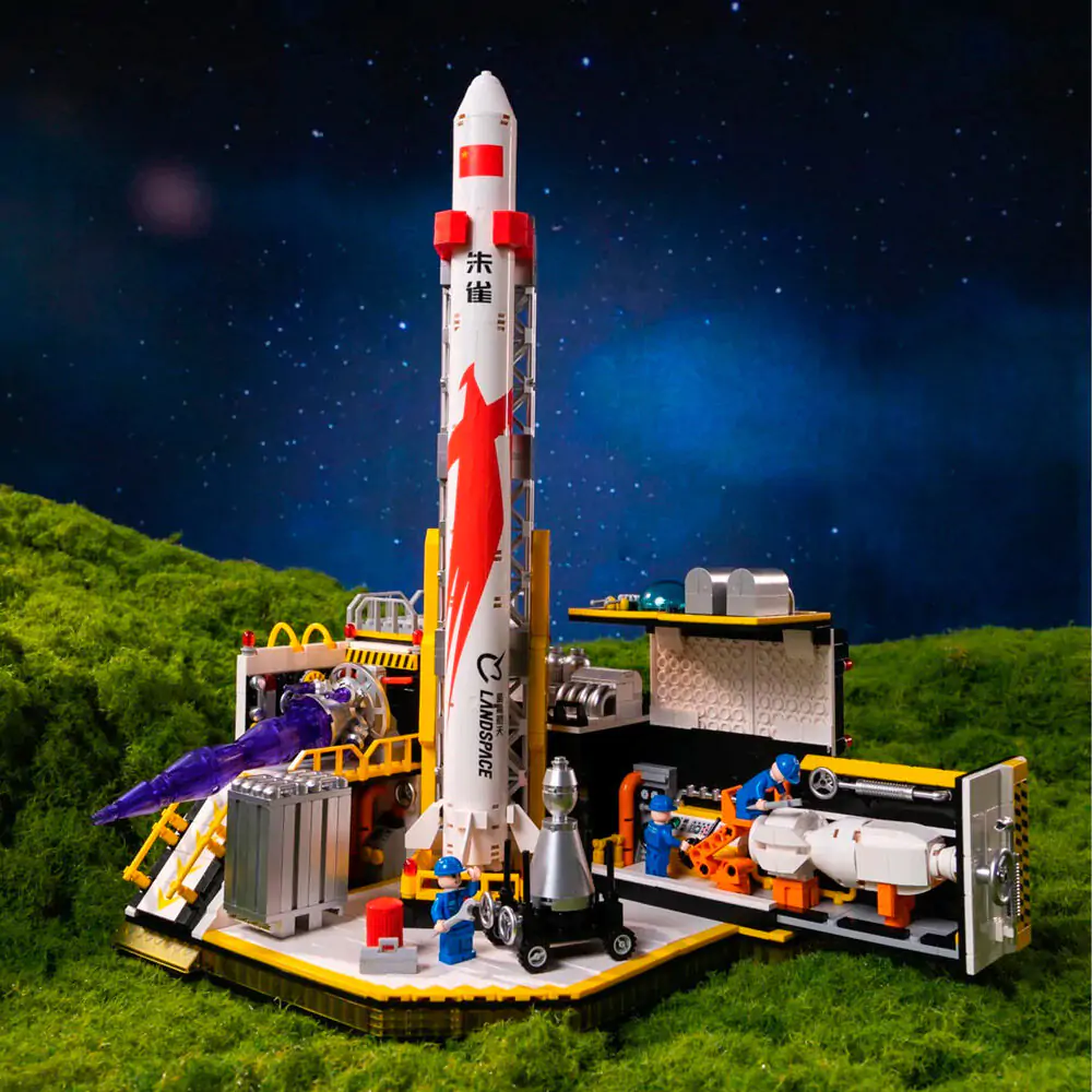 Landspace-Rocket építőkészlet 1284db-os termékfotó