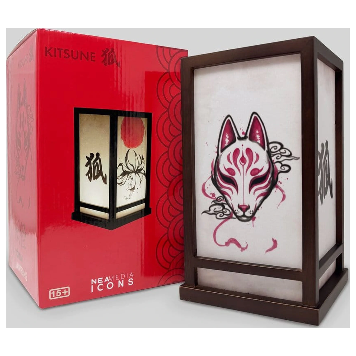 Kitsune lámpa 25 cm termékfotó