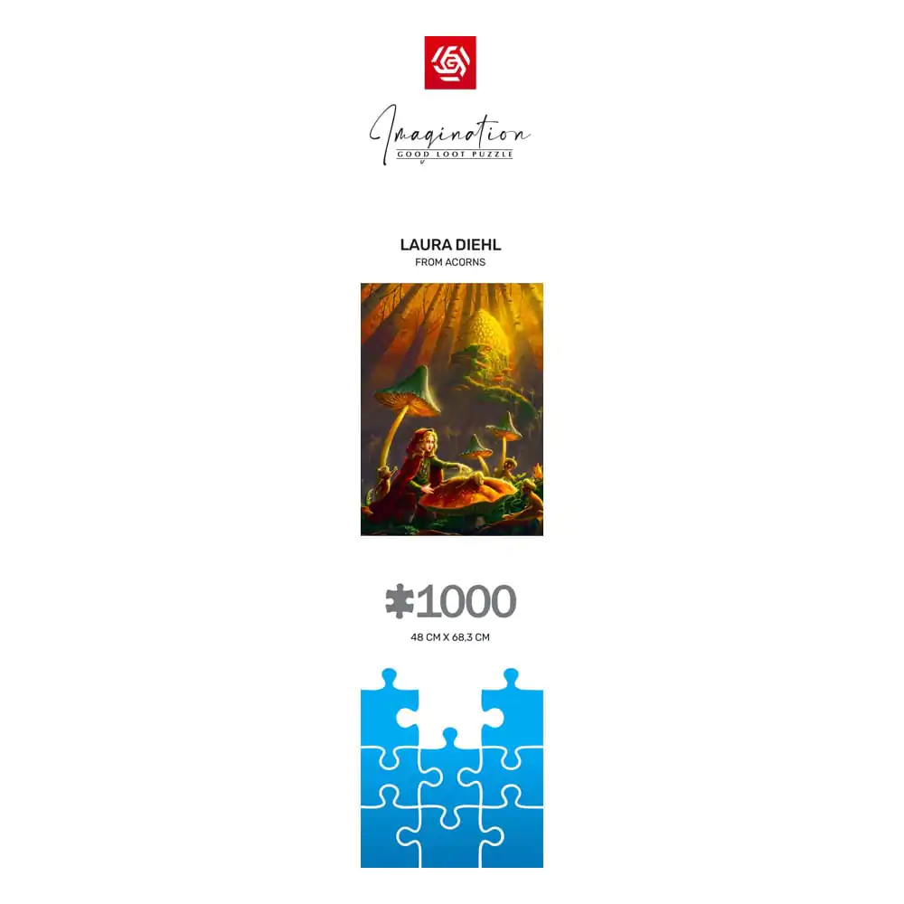 Laura Diehl Imagination From Acorns puzzle (1000 darab) termékfotó