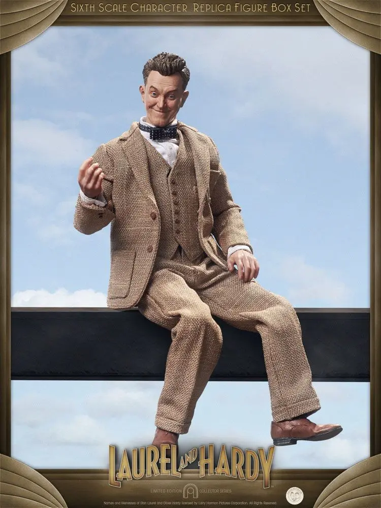 Laurel &amp; Hardy 1/6 Classic Suits Limitált kiadású akciófigurák 30-33 cm termékfotó