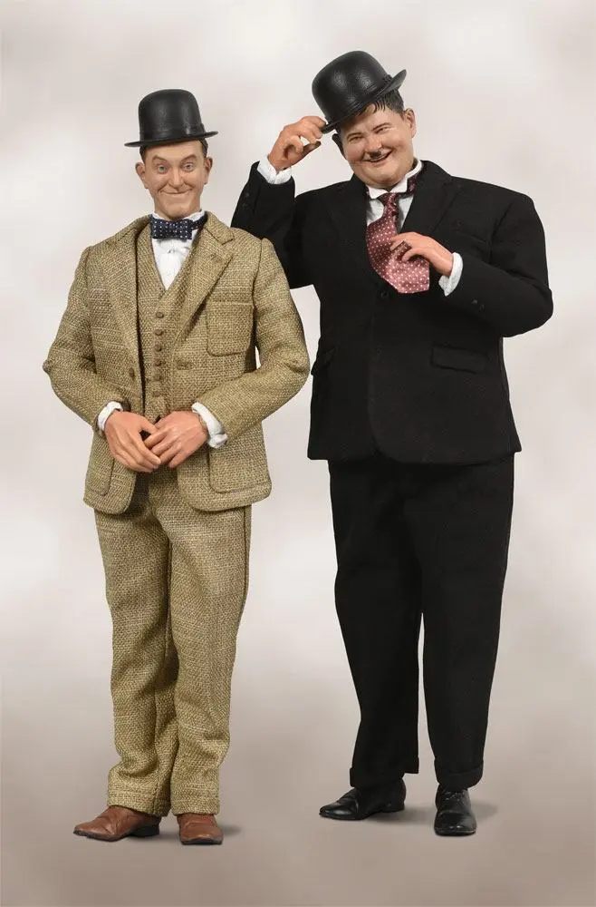 Laurel &amp; Hardy 1/6 Classic Suits Limitált kiadású akciófigurák 30-33 cm termékfotó