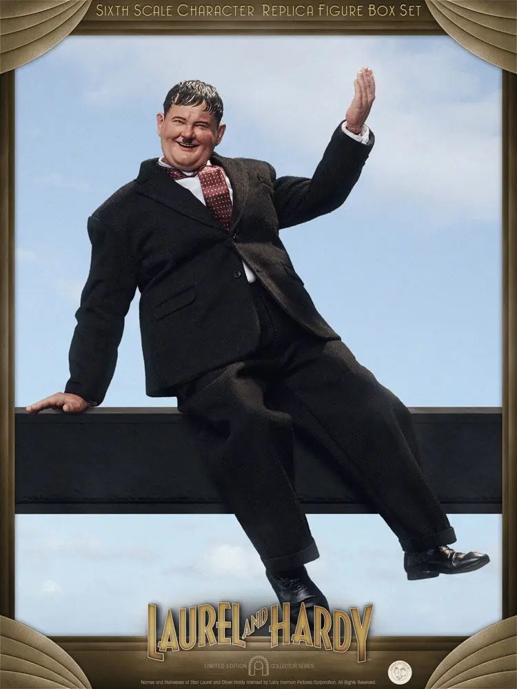 Laurel &amp; Hardy 1/6 Classic Suits Limitált kiadású akciófigurák 30-33 cm termékfotó