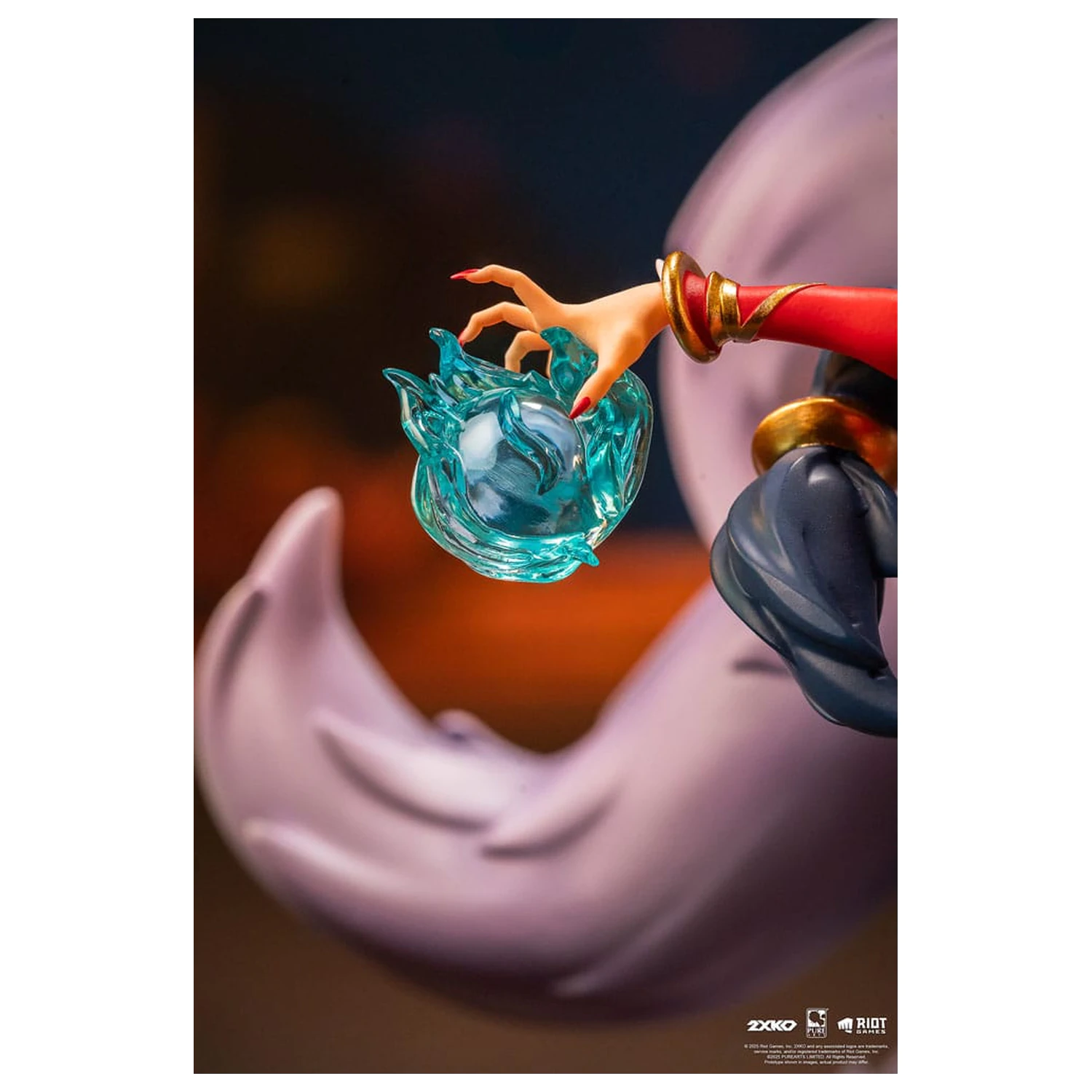 League of Legends 1/10 2XKO Ekko & Ahri Diorama szobor figura 30 cm   termékfotó