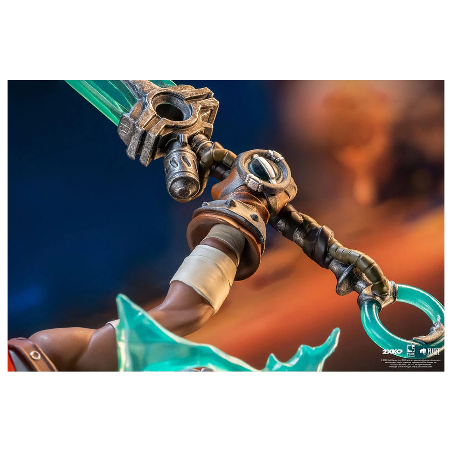 League of Legends 1/10 2XKO Ekko & Ahri Diorama szobor figura 30 cm   termékfotó