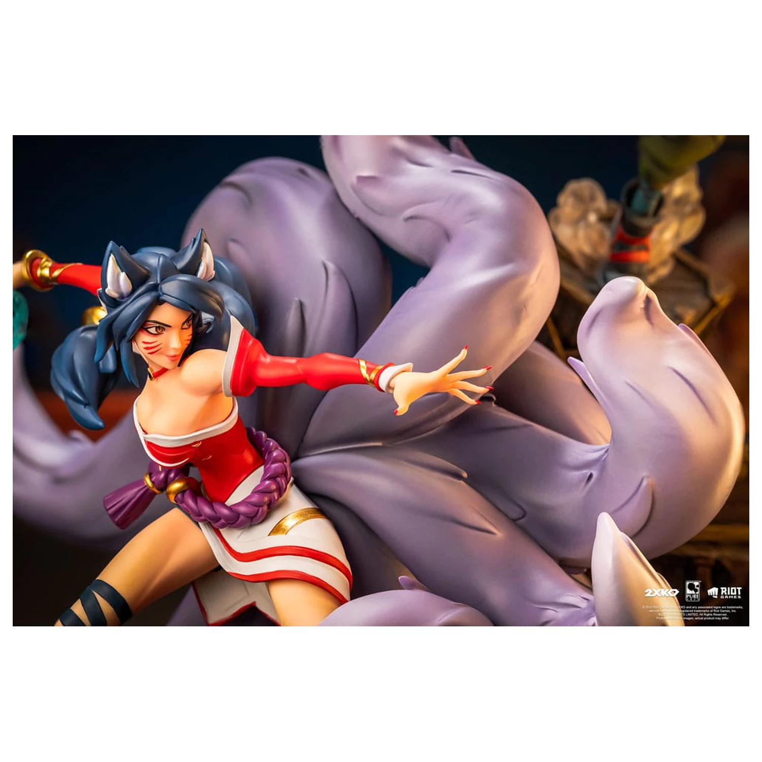 League of Legends 1/10 2XKO Ekko & Ahri Diorama szobor figura 30 cm   termékfotó