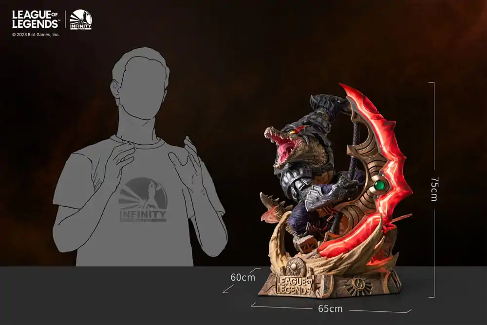 League of Legends 1/4 Renekton - The Butcher Of The Sands szobor figura 75 cm termékfotó