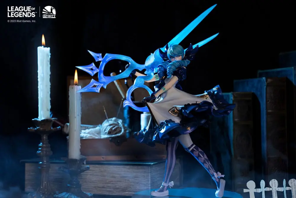 League of Legends 1/6 The Hallowed Seamstress - Gwen szobor figura 39 cm termékfotó