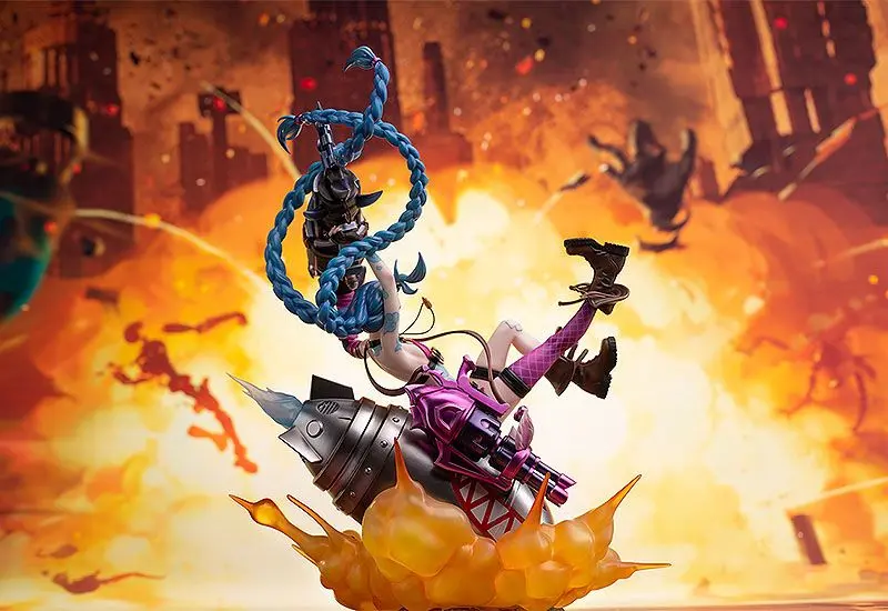 League of Legends 1/7 Jinx PVC szobor figura 24 cm termékfotó