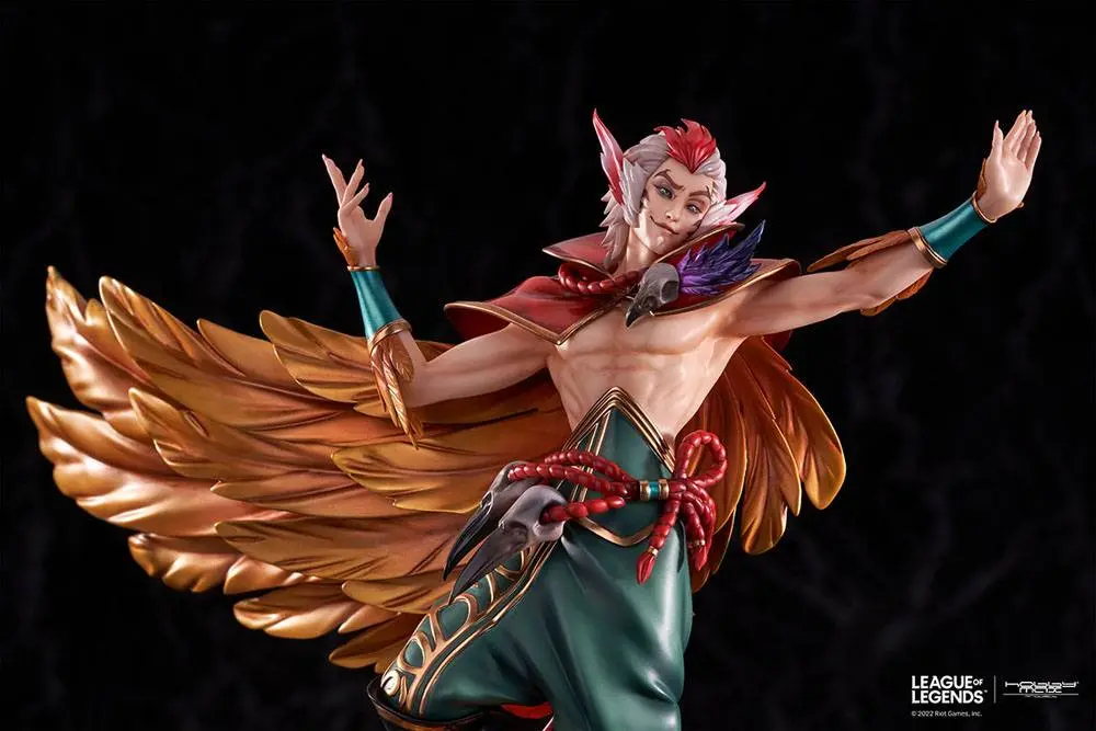 League of Legends 1/7 Rakan PVC szobor figura 32 cm termékfotó