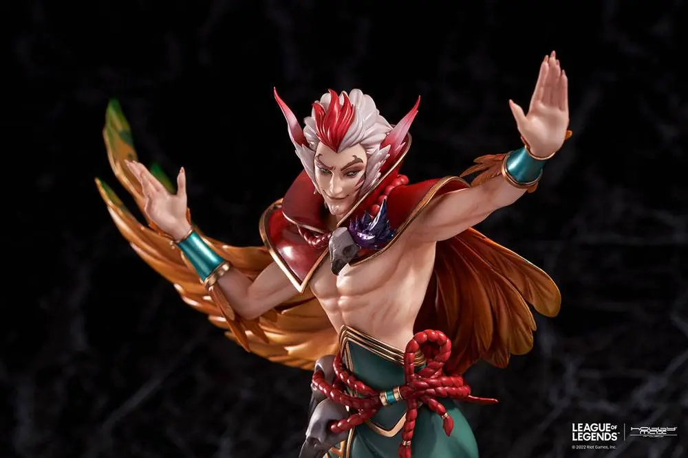 League of Legends 1/7 Rakan PVC szobor figura 32 cm termékfotó
