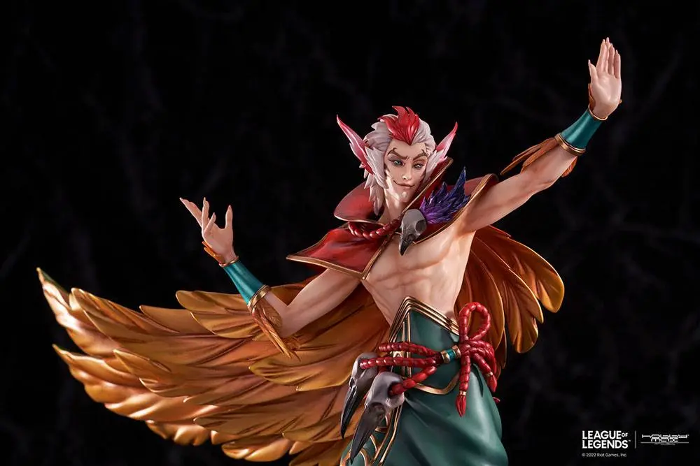 League of Legends 1/7 Rakan PVC szobor figura 32 cm termékfotó