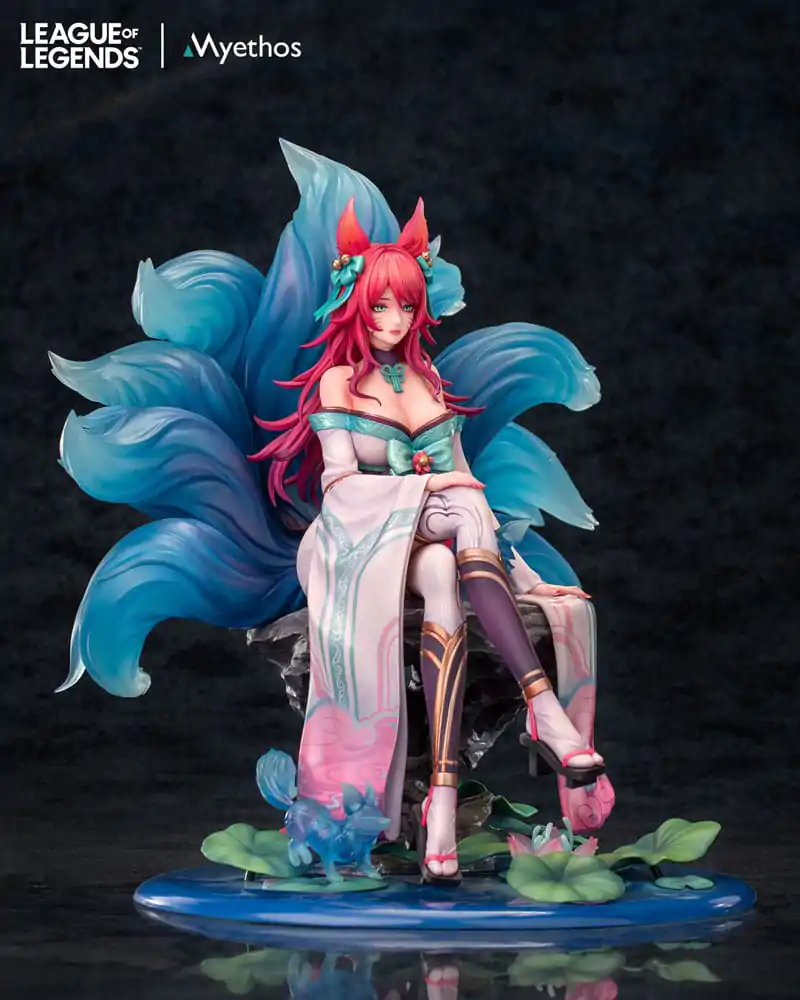 League of Legends 1/7 Spirit Blossom Ahri PVC szobor figura 27 cm termékfotó