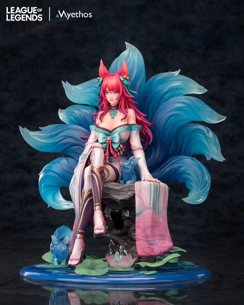 League of Legends 1/7 Spirit Blossom Ahri PVC szobor figura 27 cm termékfotó