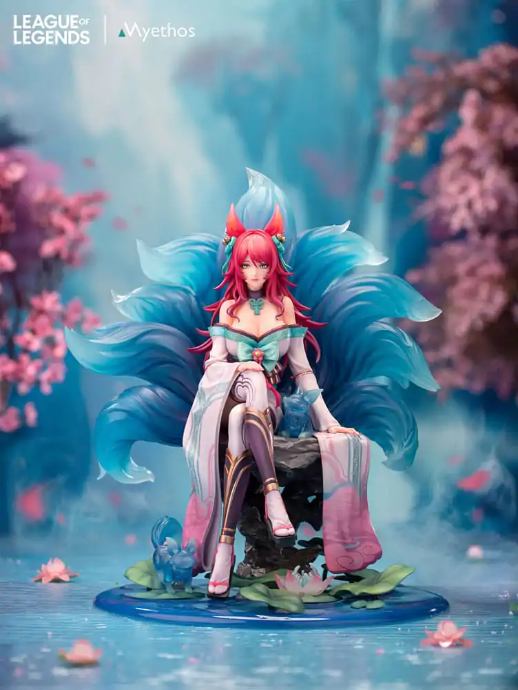 League of Legends 1/7 Spirit Blossom Ahri PVC szobor figura 27 cm termékfotó