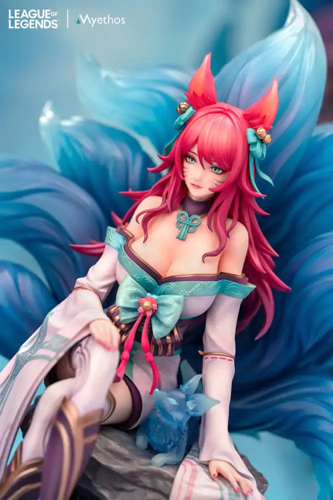 League of Legends 1/7 Spirit Blossom Ahri PVC szobor figura 27 cm termékfotó