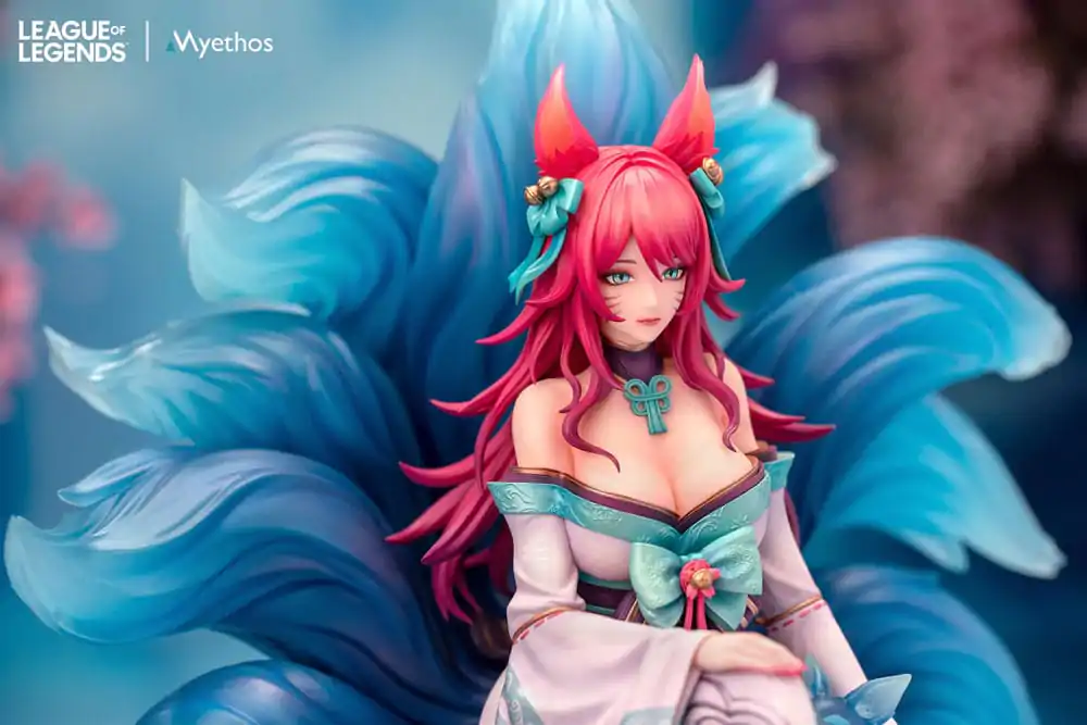League of Legends 1/7 Spirit Blossom Ahri PVC szobor figura 27 cm termékfotó