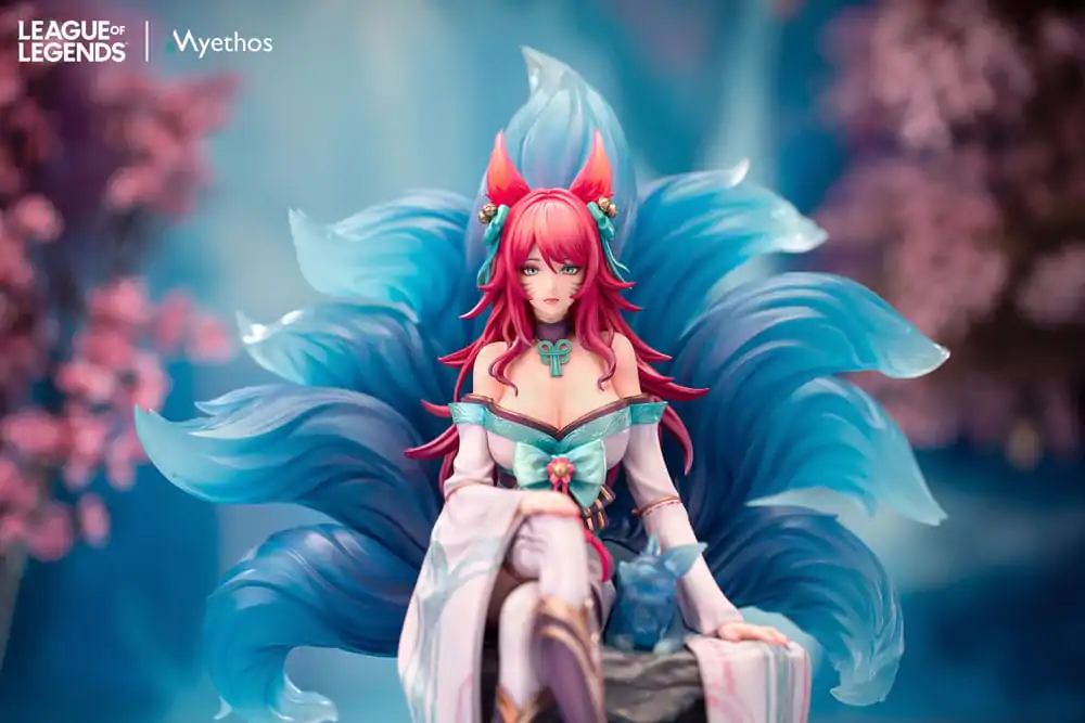 League of Legends 1/7 Spirit Blossom Ahri PVC szobor figura 27 cm termékfotó