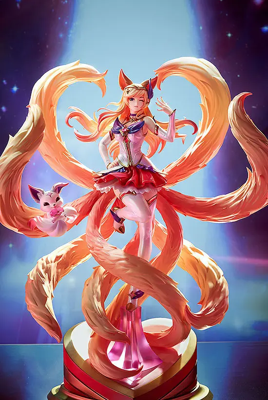 League of Legends 1/7 Star Guardian Ahri PVC szobor figura 37 cm termékfotó