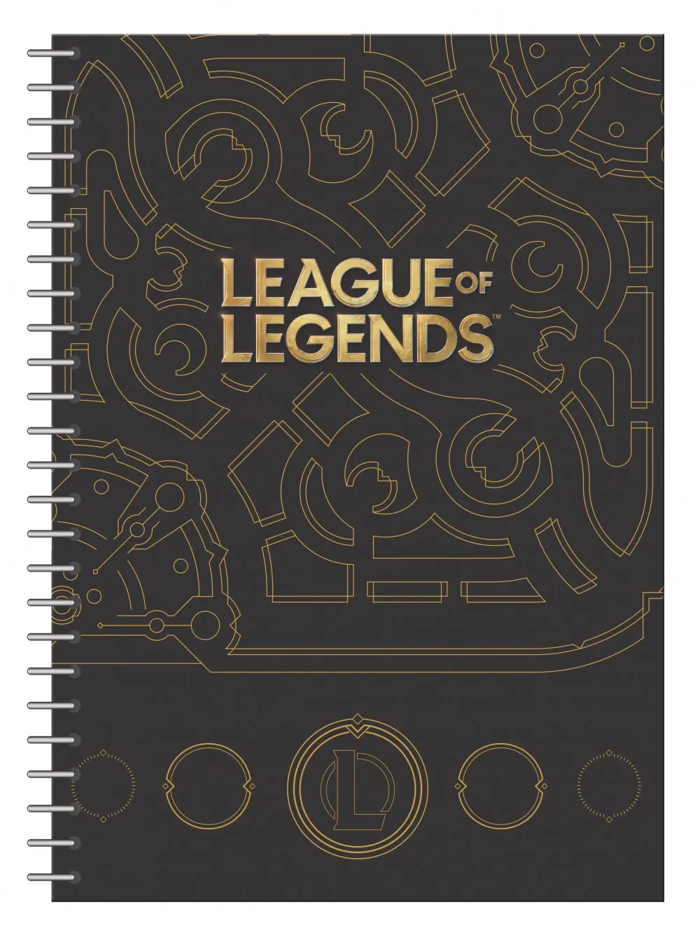 League of Legends A/4 spirál vonalas füzet 70 lapos termékfotó