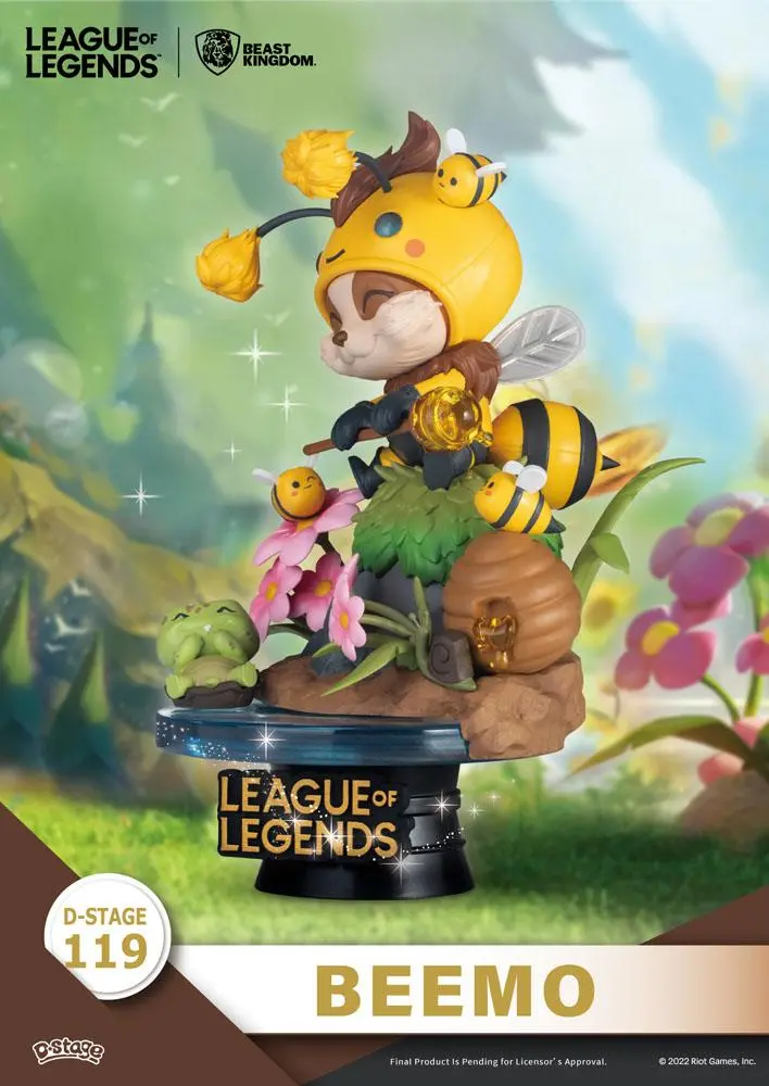 League of Legends D-Stage Beemo & BZZZiggs PVC Diorama csomag 15 cm termékfotó