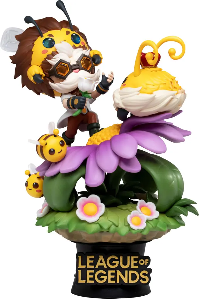 League of Legends D-Stage  Nunu &amp; Beelump &amp; Heimerstinger PVC Diorama szobor figura 16 cm termékfotó
