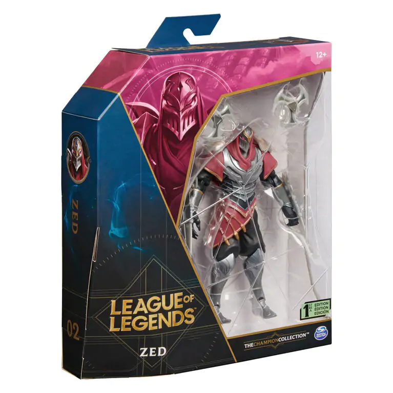 League of Legends Deluxe Zed akciófigura 15 cm termékfotó