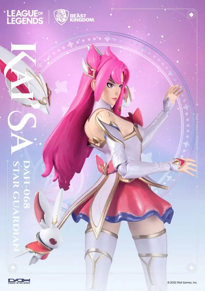 League of Legends Dynamic 8ction Heroes Action Figure 1/9 Star Guardian Kai'Sa 19 cm termékfotó