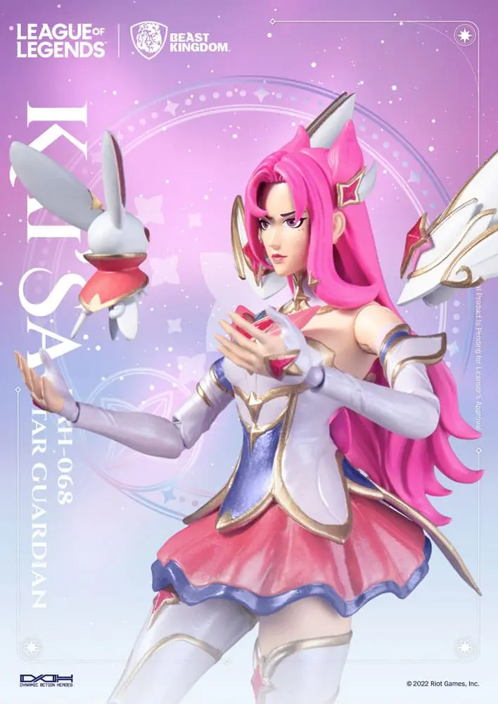 League of Legends Dynamic 8ction Heroes Action Figure 1/9 Star Guardian Kai'Sa 19 cm termékfotó