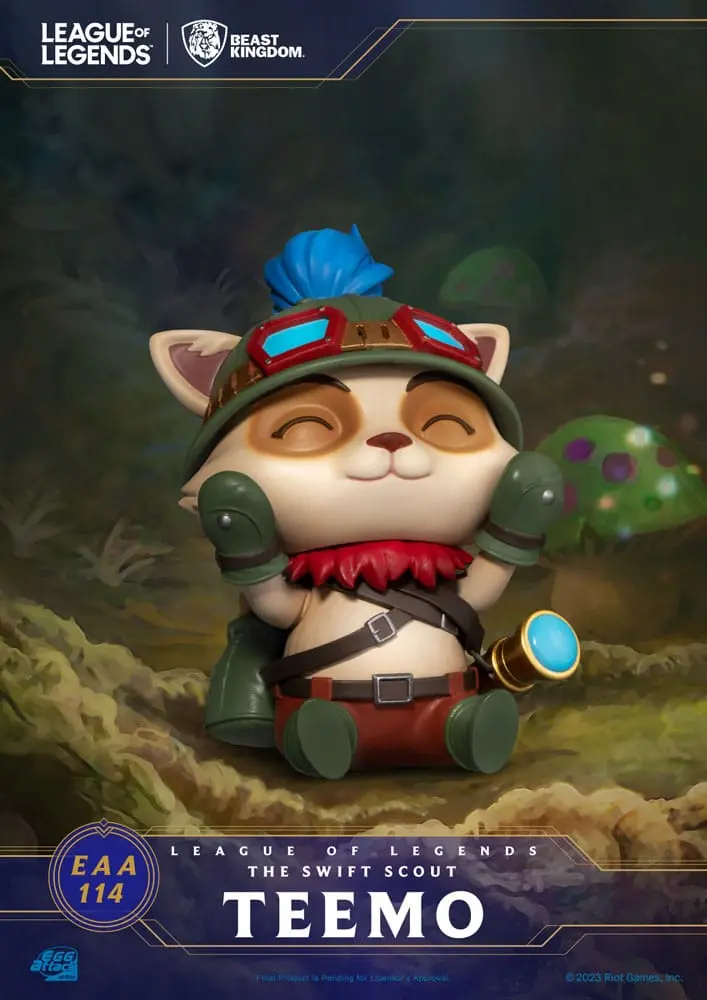 League of Legends Egg Attack Figure The Swift Scout Teemo 12 cm termékfotó