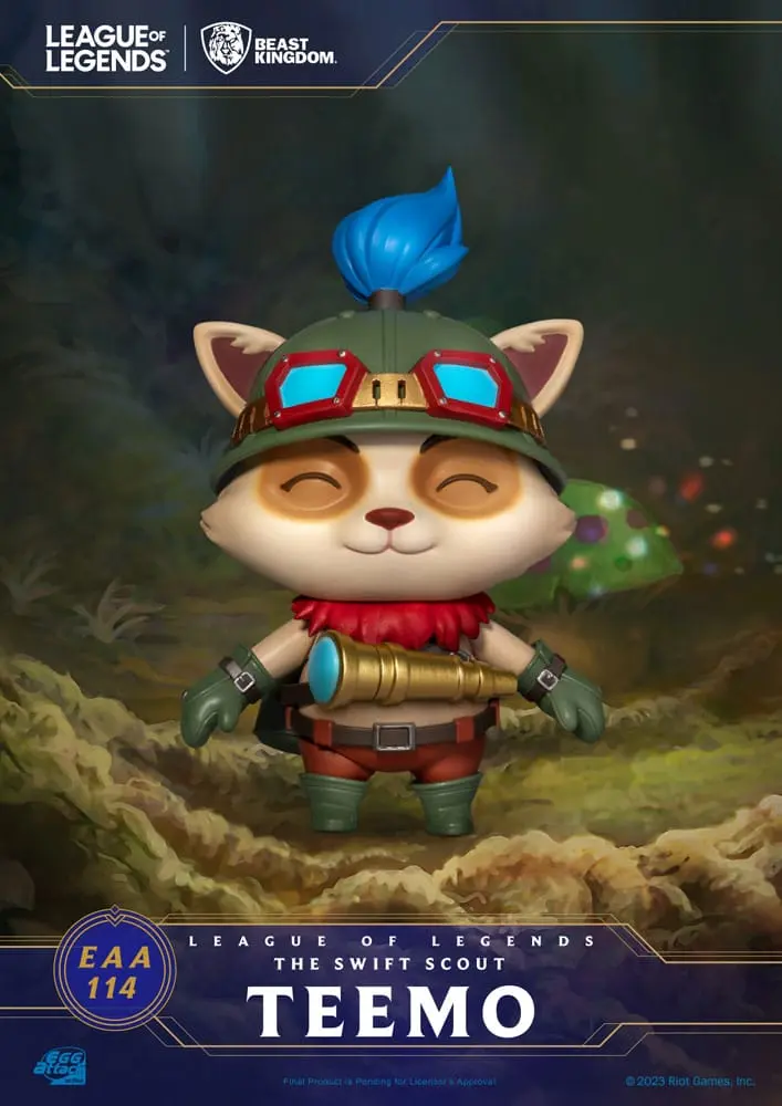 League of Legends Egg Attack Figure The Swift Scout Teemo 12 cm termékfotó