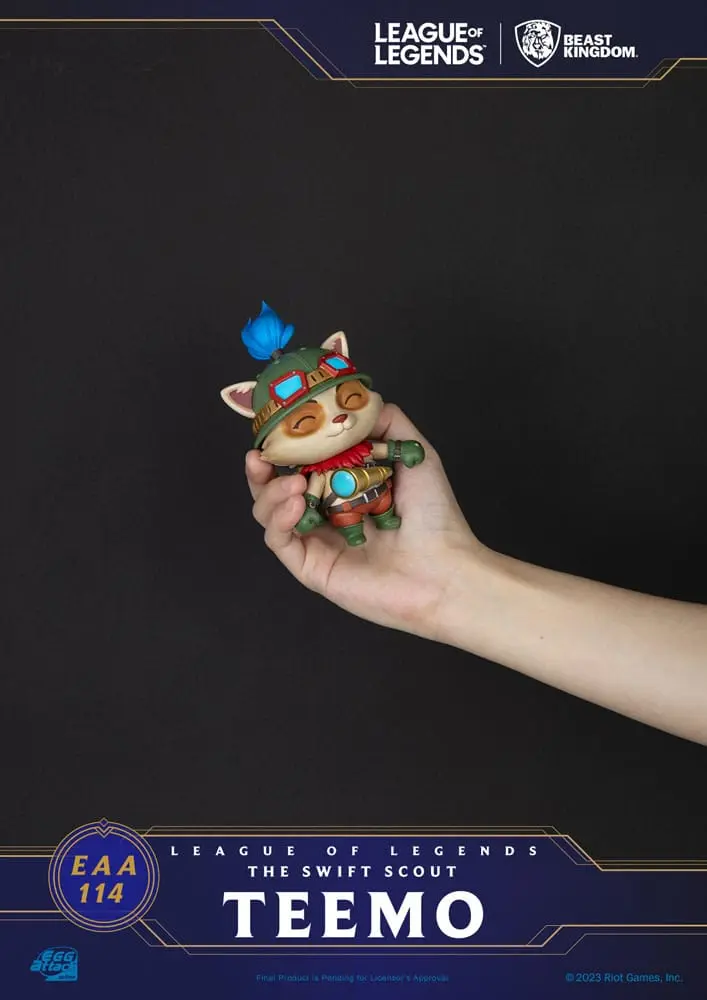 League of Legends Egg Attack Figure The Swift Scout Teemo 12 cm termékfotó