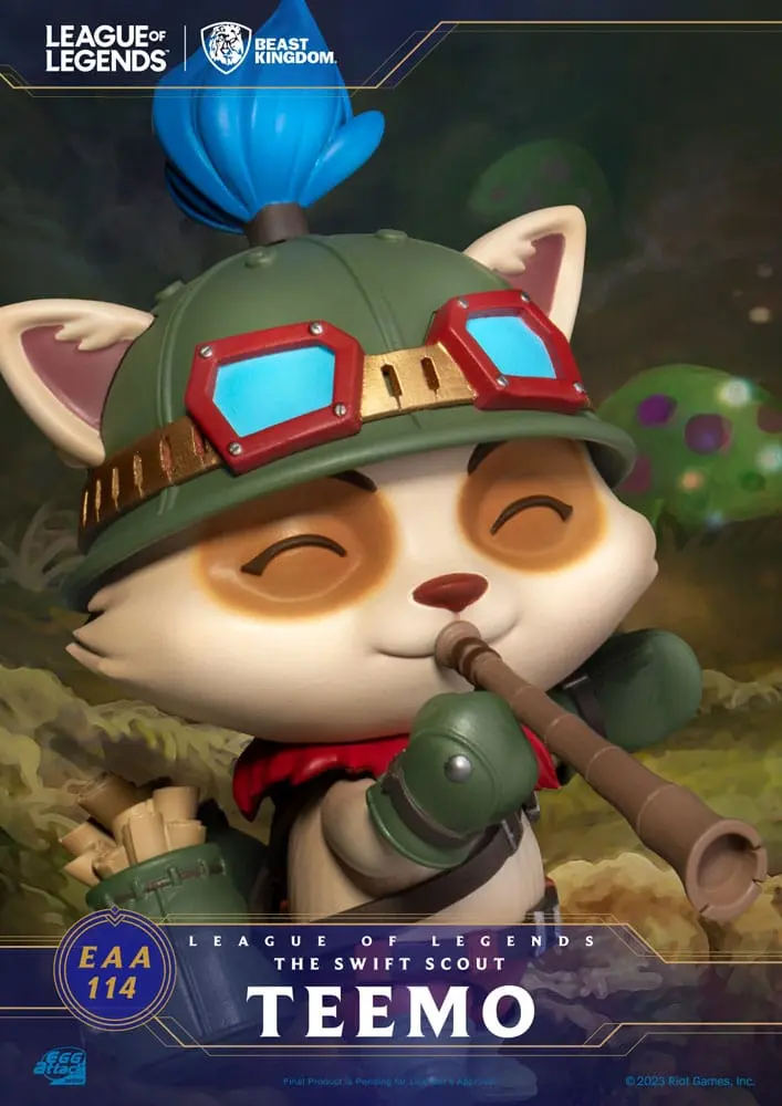 League of Legends Egg Attack Figure The Swift Scout Teemo 12 cm termékfotó