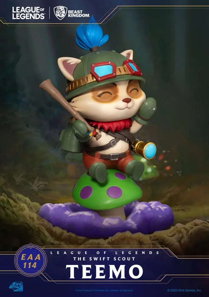 League of Legends Egg Attack Figure The Swift Scout Teemo 12 cm termékfotó