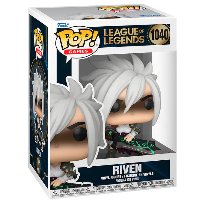 League of Legends Funko POP! Games Vinyl figura Riven w/Broken Blade 9 cm termékfotó