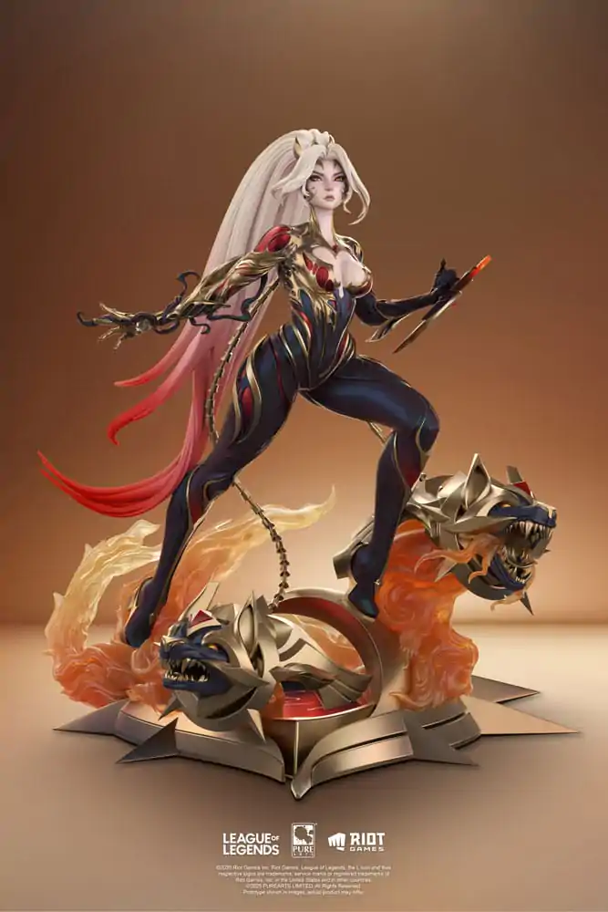 League of Legends Hall of Legends 2025 1/6 Kai´sa Immortalized Legend szobor figura 29 cm termékfotó