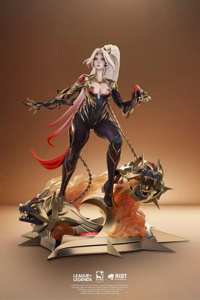 League of Legends Hall of Legends 2025 1/6 Kai´sa Immortalized Legend szobor figura 29 cm termékfotó