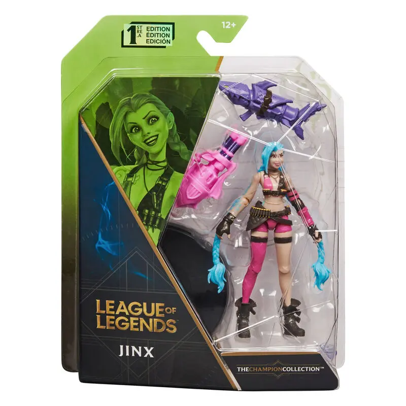 League of Legends Jinx figura 10cm termékfotó
