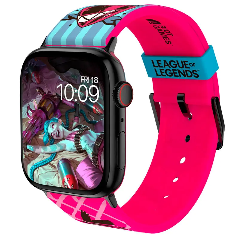 League of Legends Jinx óraszíj okosórákhoz termékfotó