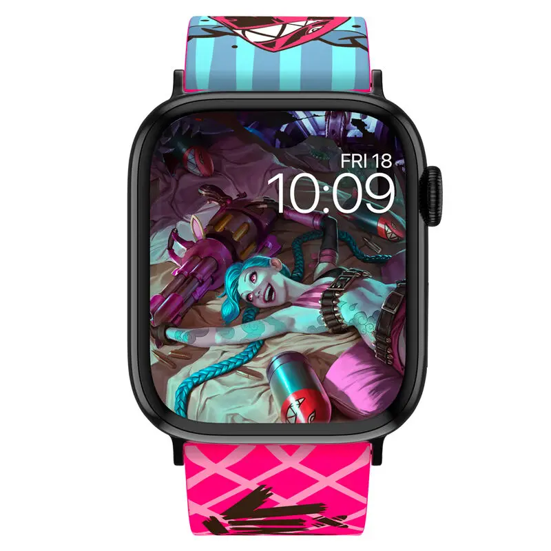 League of Legends Jinx óraszíj okosórákhoz termékfotó