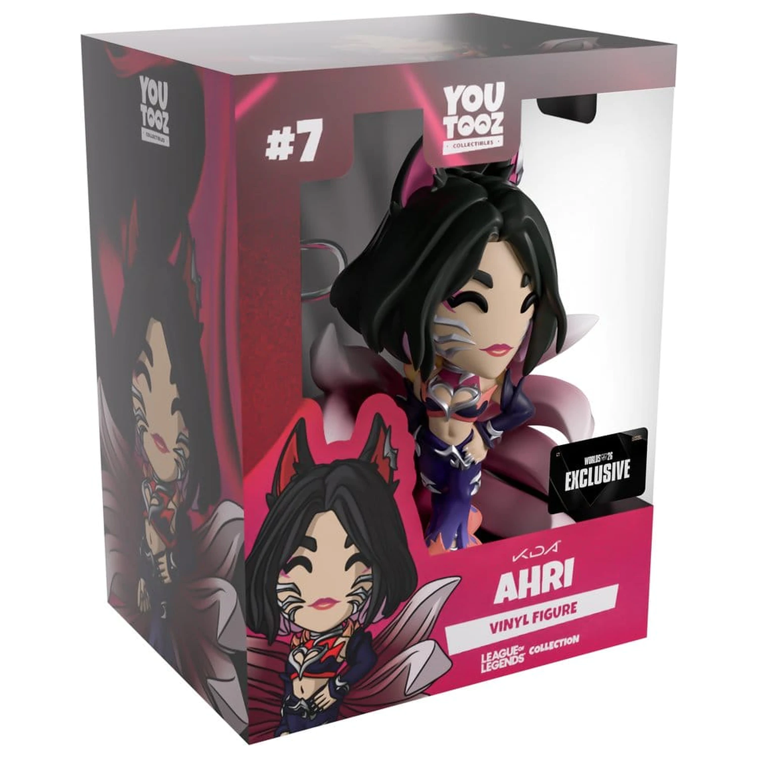 League of Legends K/DA Vinyl figura Ahri 13 cm termékfotó