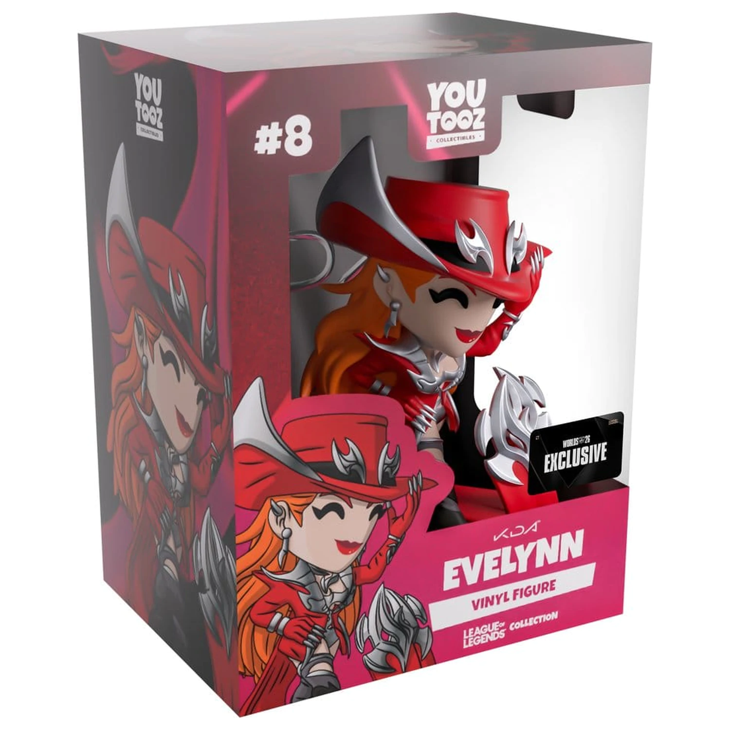 League of Legends K/DA Vinyl figura Evelynn 13 cm termékfotó