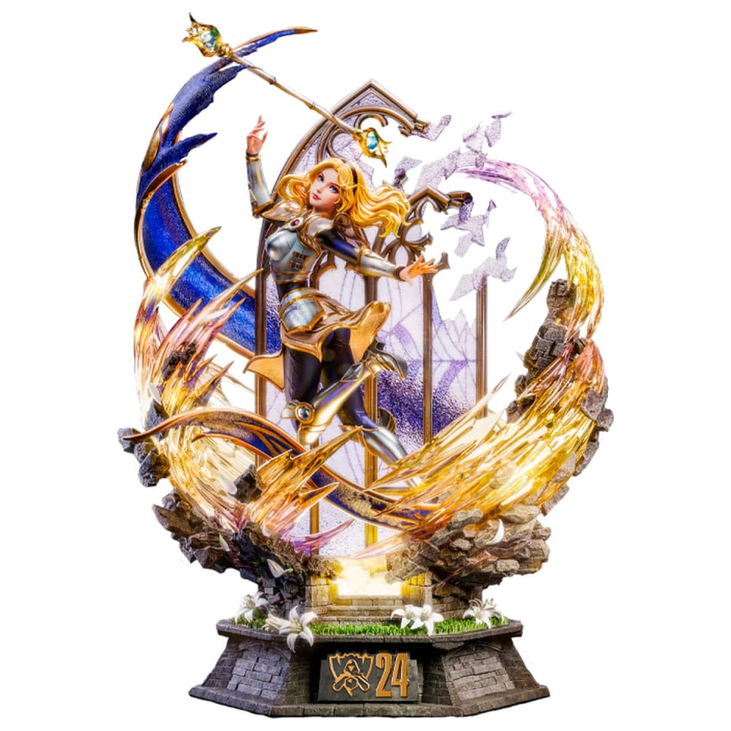 League of Legends Lux szobor figura 42 cm termékfotó