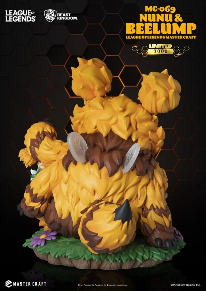 League of Legends Master Craft Nunu &amp; Beelump szobor figura 35 cm termékfotó