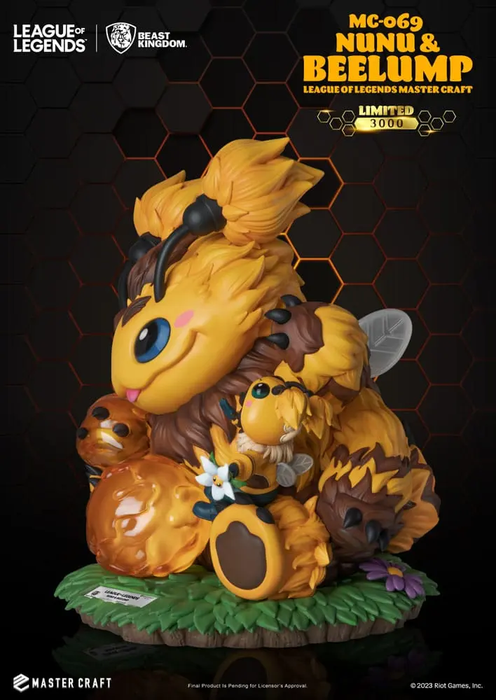 League of Legends Master Craft Nunu &amp; Beelump szobor figura 35 cm termékfotó