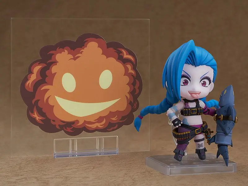 League of Legends Nendoroid Jinx akciófigura 10 cm termékfotó
